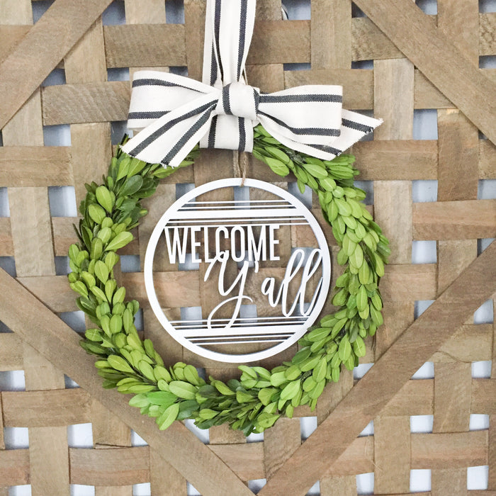 6” Farmhouse Wreath Insert