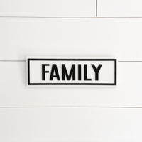 12” Farmhouse Word Signs