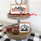Christmas Tiered Tray Signs | 5x5 and 4x7 inch Signs