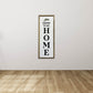Welcome to our Home | 13x35 inch Wood Sign